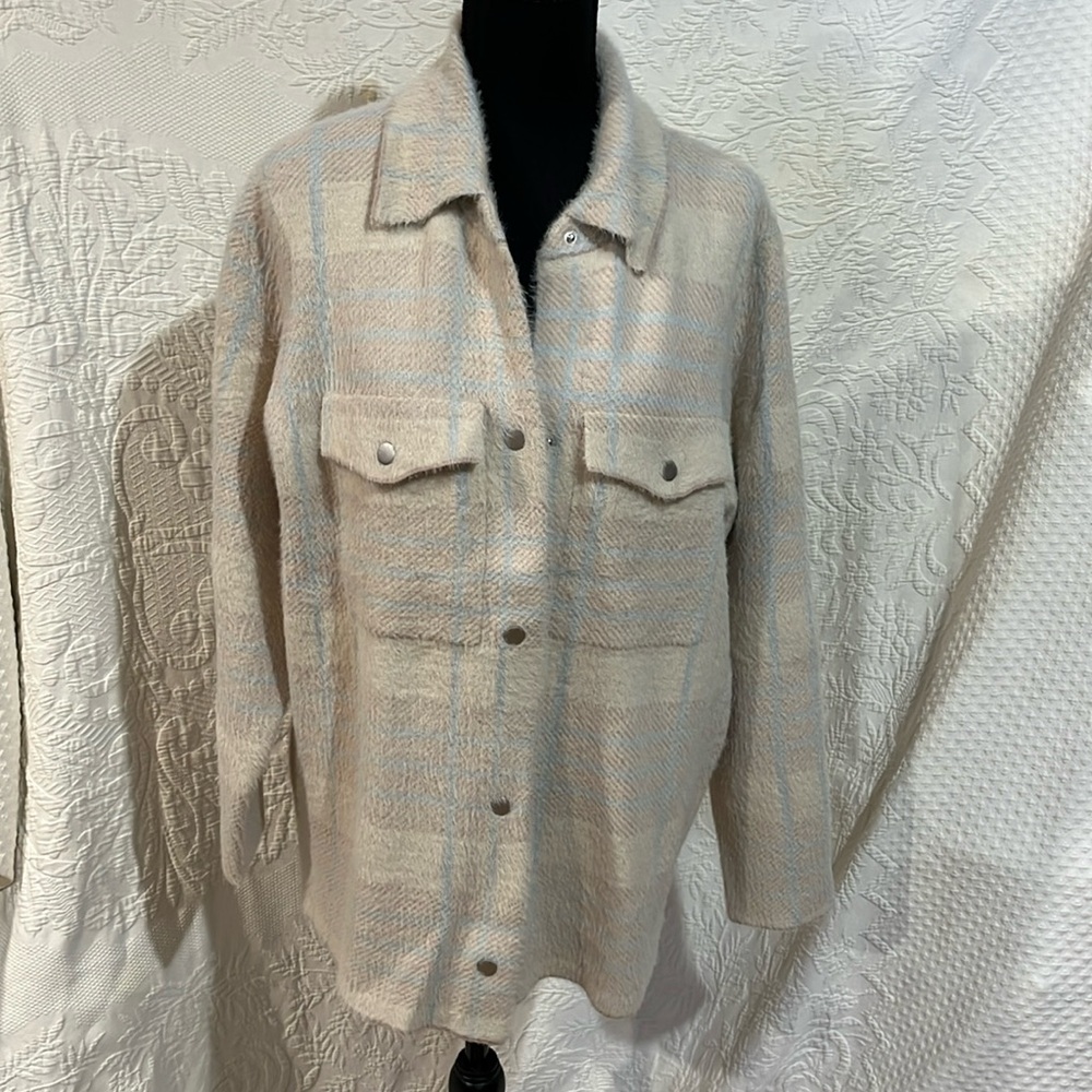 Rachel Zoe shacket jacket,‎ size 1X, NWT